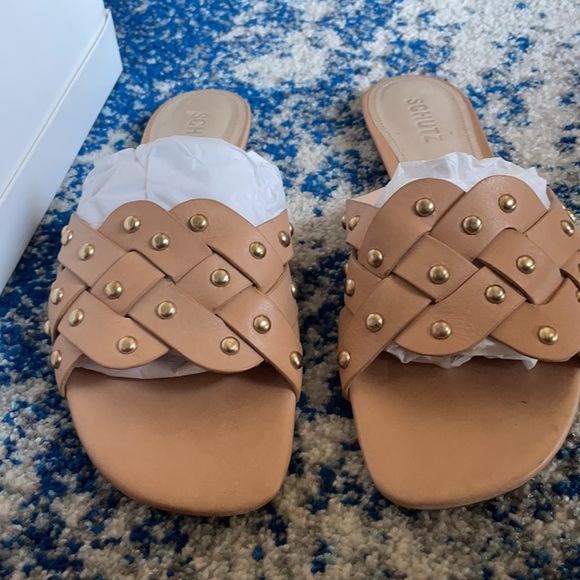 ❌SOLD❌Schutz Betisa Slide in Honey Beige 39 / 9 - Picture 5 of 8